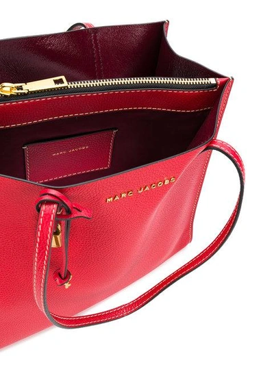 Shop Marc Jacobs The Grind Tote Bag - Red