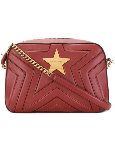 Shop Stella Mccartney Star Patch Shoulder Bag