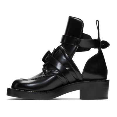 Shop Balenciaga Black Ceinture Boots In 1000 Black