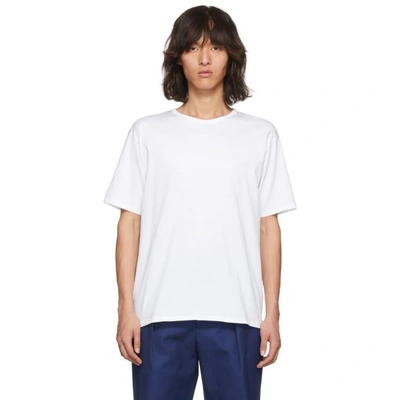 Shop Acne Studios White Niagara T-shirt In Optic White