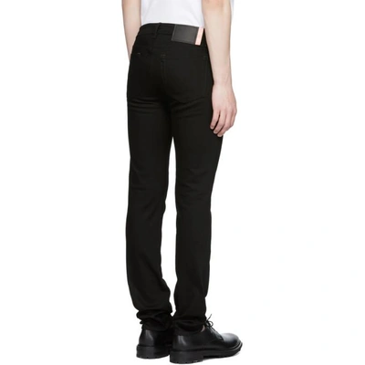 Shop Acne Studios Bla Konst Black North Jeans In Stay Black