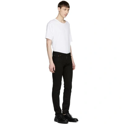 Shop Acne Studios Bla Konst Black North Jeans In Stay Black