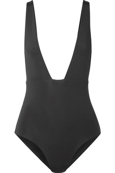 Shop Mara Hoffman Audrey Swimsuit In Black