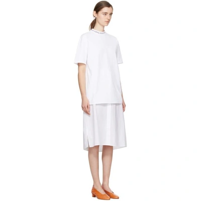 Shop Acne Studios White Gojina Dyed T-shirt