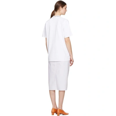 Shop Acne Studios White Gojina Dyed T-shirt