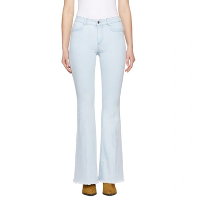 Shop Stella Mccartney Blue The 70s Flare Jeans In 4030 Blue D