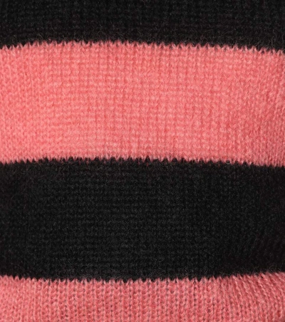 Shop Miu Miu Mohair-blend Sweater Vest In Pink