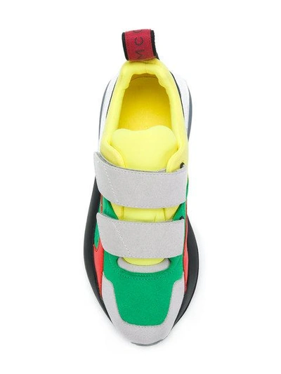 Shop Stella Mccartney Eclypse Colourbock Sneakers In Green