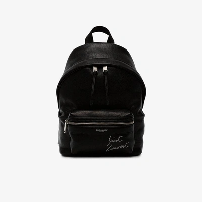 SAINT LAURENT SAINT LAURENT BLACK TOY LEATHER BACKPACK 505031D40X612513240