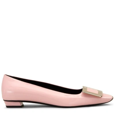 Shop Roger Vivier Belle Vivier Pumps In Patent Leather In Pink