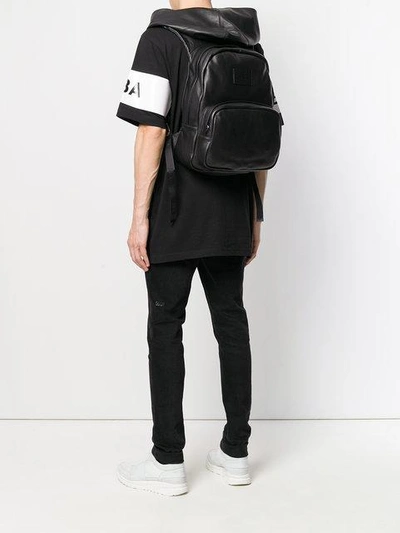 Shop Hood By Air Durag Backpack - Black