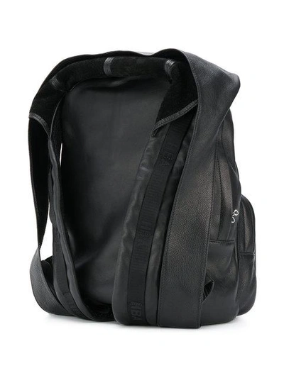 Shop Hood By Air Durag Backpack - Black