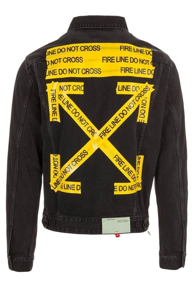 Off white firetape jacket hotsell
