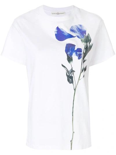 Shop Golden Goose Flower Print T-shirt