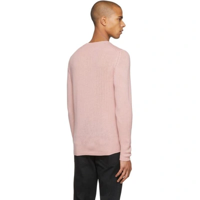 Shop Prada Pink Cashmere Sweater