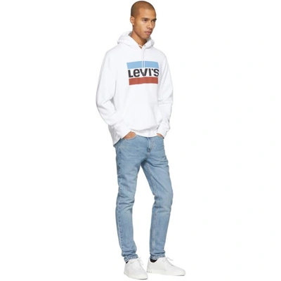 Shop Levi's Levis White Olympic Hoodie