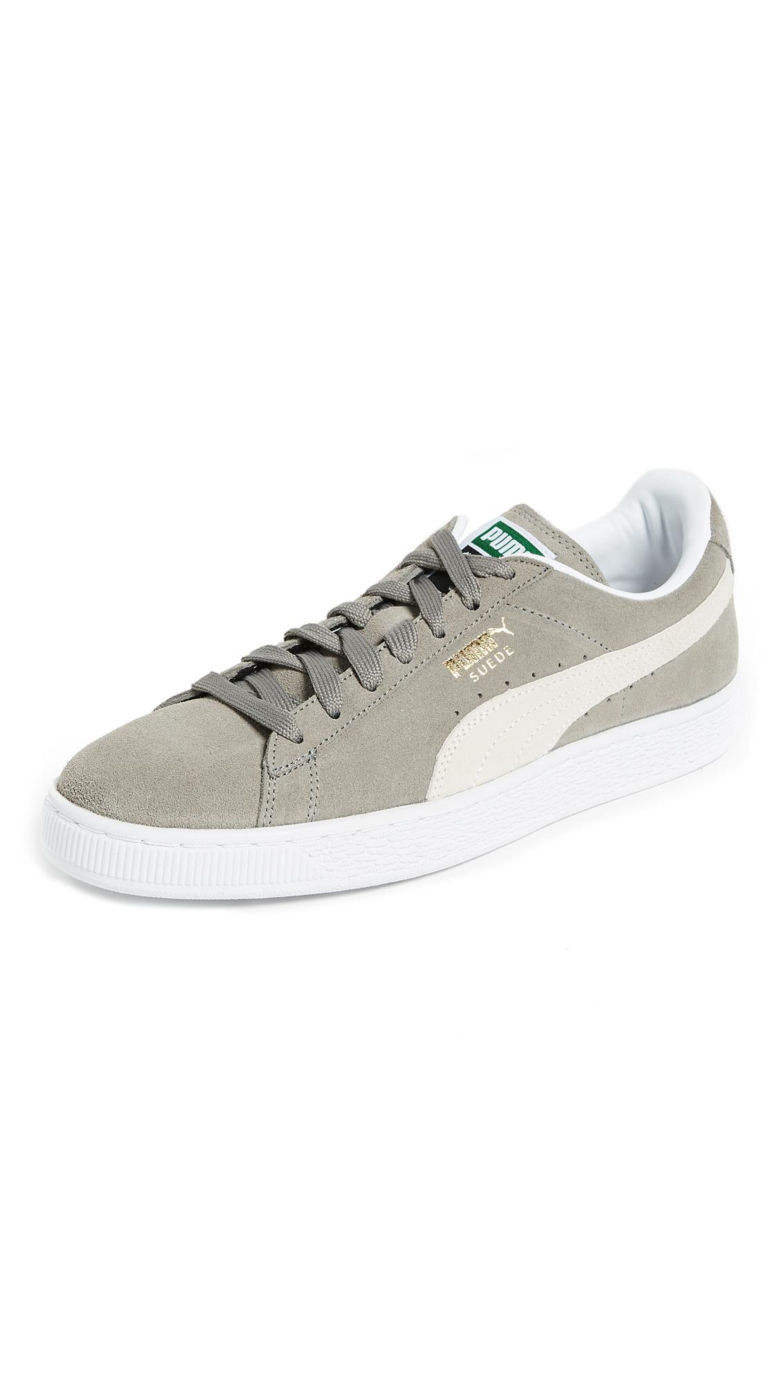 puma suede classic gray