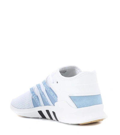 Shop Adidas Originals Eqt Adv Racing Sneakers In White