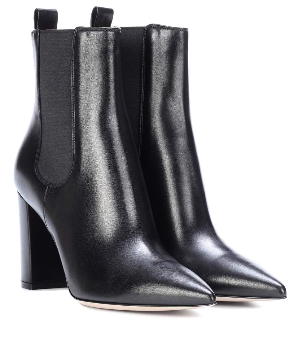 gianvito rossi black ankle boots