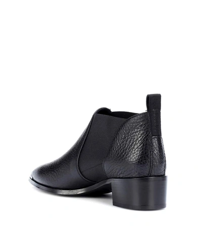 Shop Acne Studios Jenny Leather Ankle Boots In Black