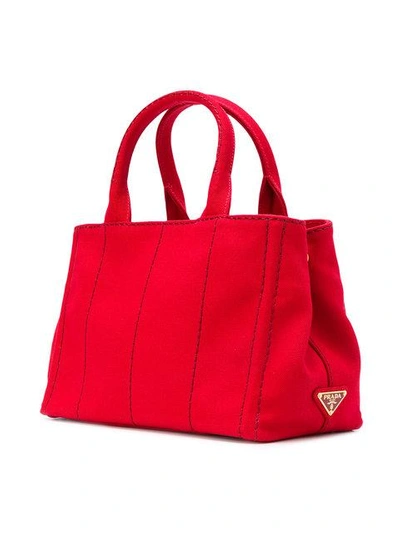 structured tote bag