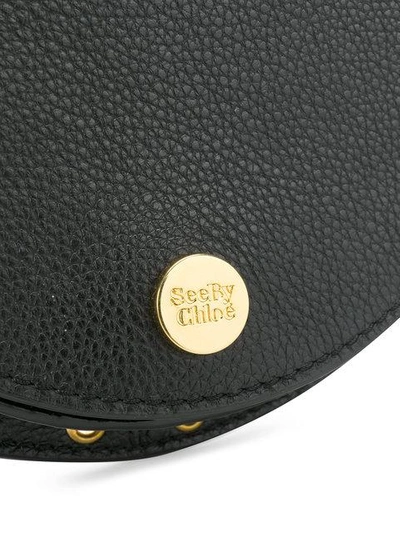 Shop See By Chloé Crescent Shoulder Bag - Black