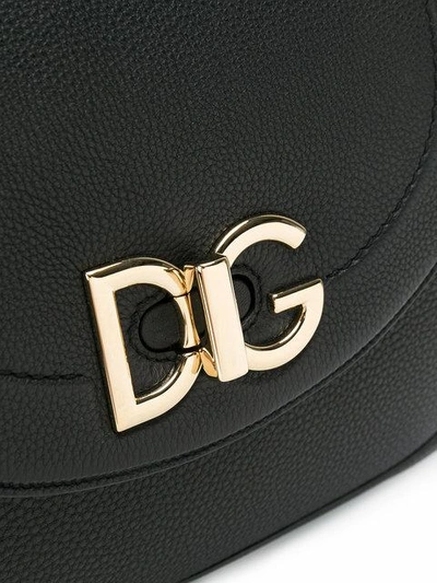 Shop Dolce & Gabbana Wifi Shoulder Bag In Black