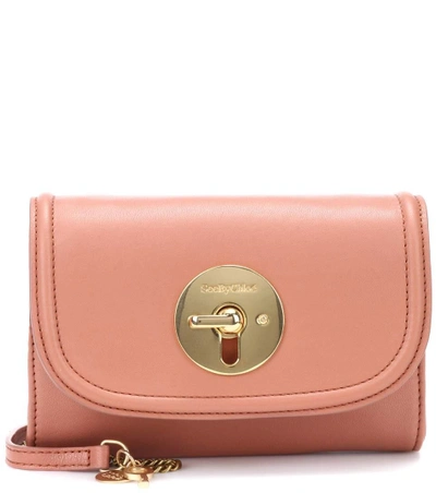 Shop See By Chloé Lois Mini Leather Shoulder Bag
