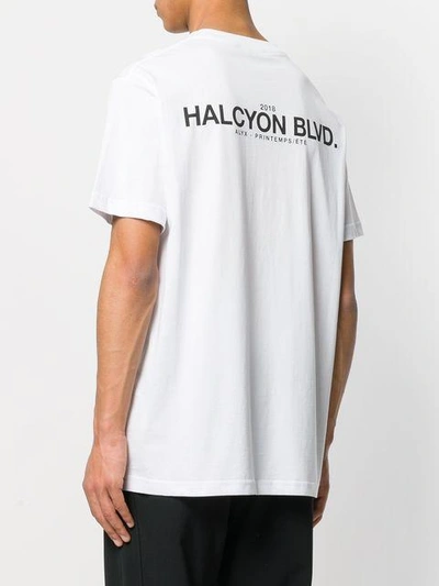 Shop Alyx Logo Print T-shirt In White