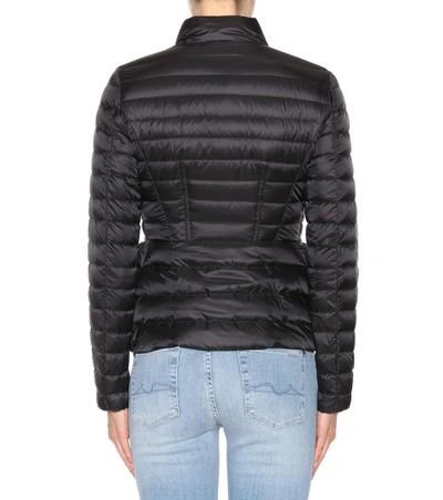 Shop Moncler Quilted Puffer Jacket In Black