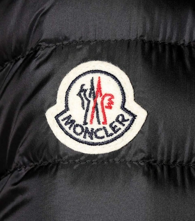 Shop Moncler Quilted Puffer Jacket In Black
