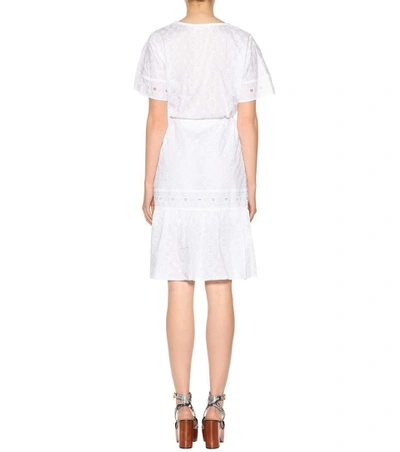 Shop See By Chloé Cotton Dress In White