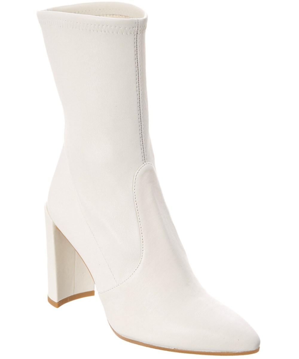 stuart weitzman clinger white