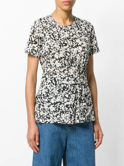 Shop Proenza Schouler Floral Flared Blouse