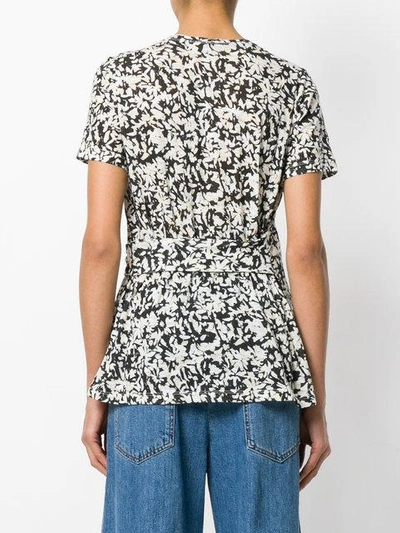 Shop Proenza Schouler Floral Flared Blouse