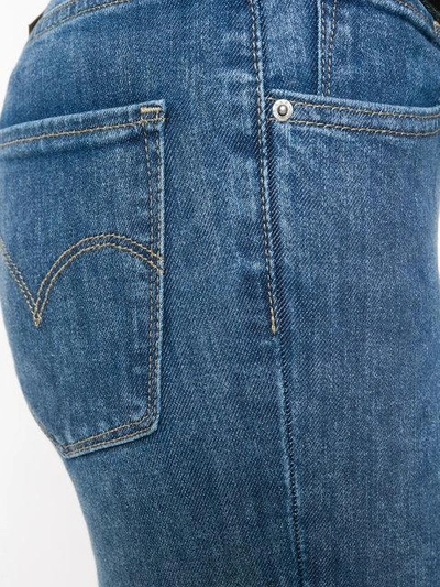 Shop Levi's Skinny Cropped Jeans In Blue