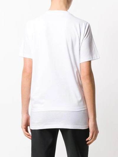 Shop Stella Mccartney You Have Reached Your Destination T-shirt In White