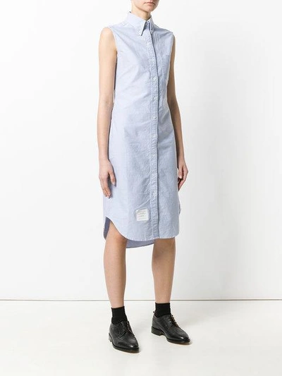 button-down shirt dress