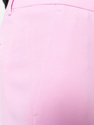 Givenchy Cropped Tailored Trousers In Pink