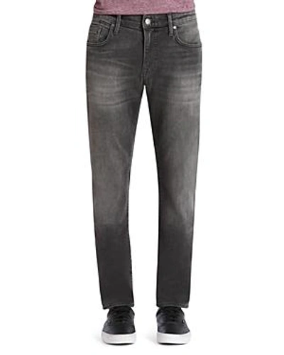 Shop Mavi Jake Slim Fit Jeans In Gray In Grey Distressed Williamsburg