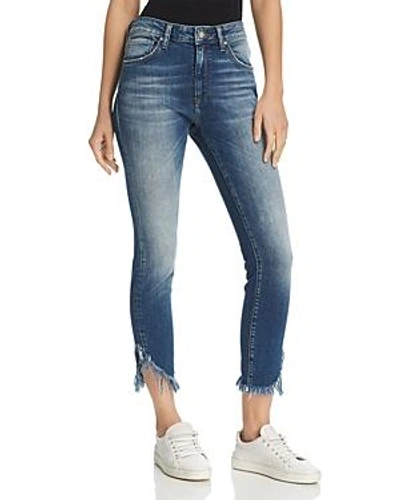 Shop Mavi Tess Vintage High Rise Skinny Jeans In Extreme Ripped Vintage