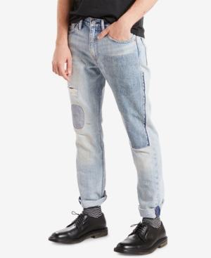 levi's 511 slim fit distressed jeans