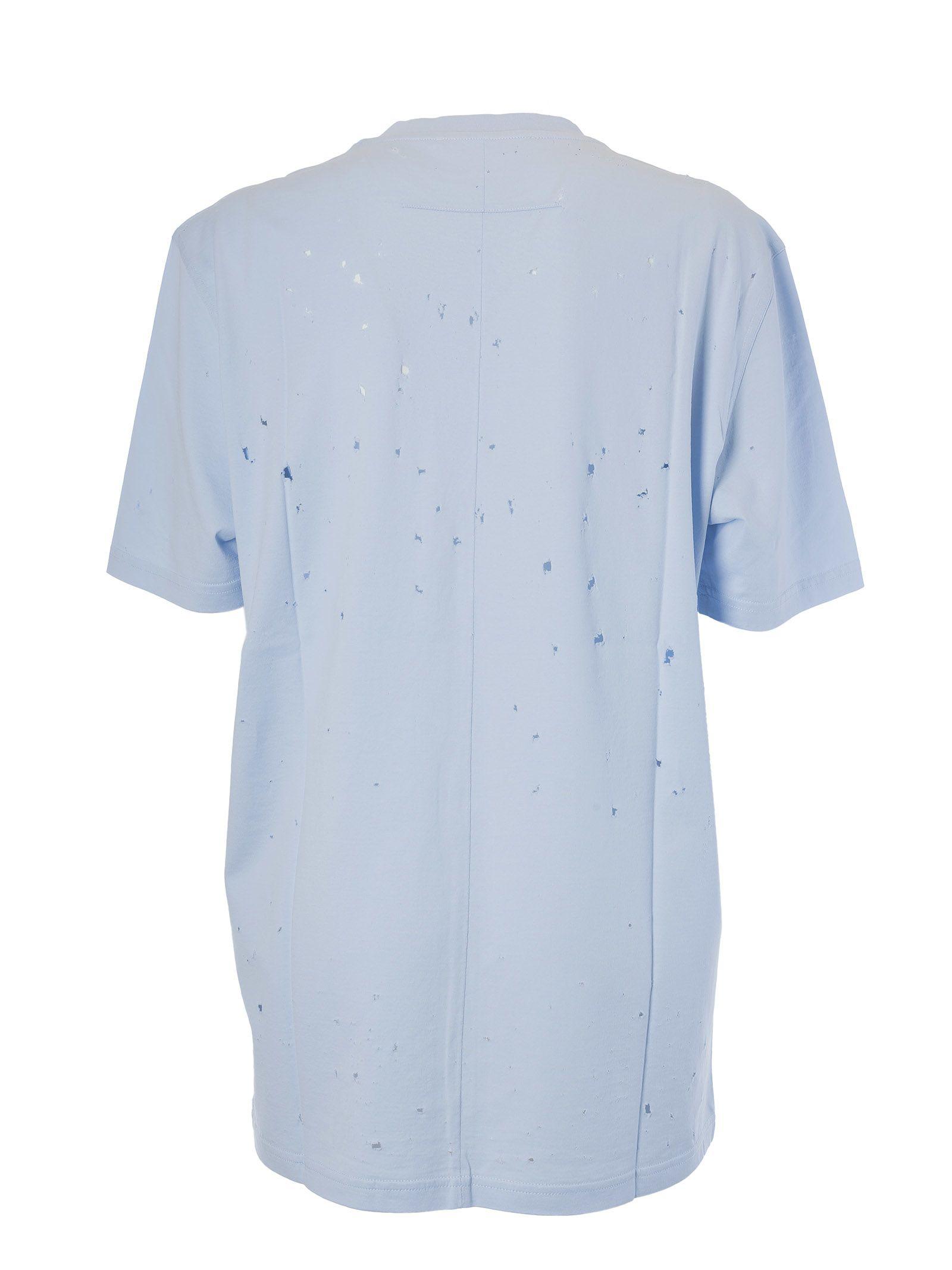 baby blue givenchy t shirt