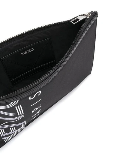 Shop Kenzo Logo Printed Pouch