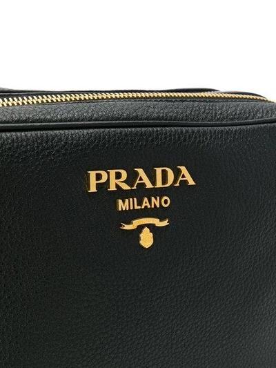 Shop Prada Crossbody Camera Bag - Black