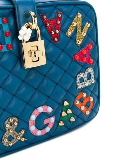 Shop Dolce & Gabbana Dolce Soft Tote Bag In Blue