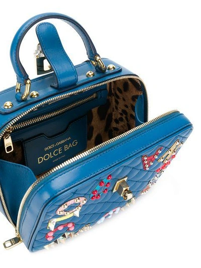 Shop Dolce & Gabbana Dolce Soft Tote Bag In Blue
