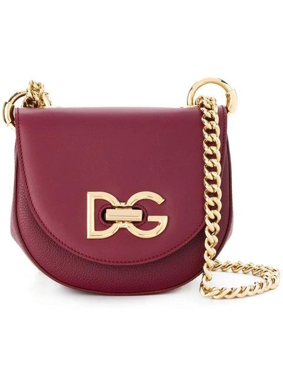 Shop Dolce & Gabbana Wifi Crossbody Bag - Red