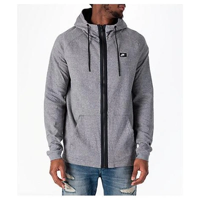 Shop Nike Men's Sportswear Modern Full-zip Hoodie, Grey