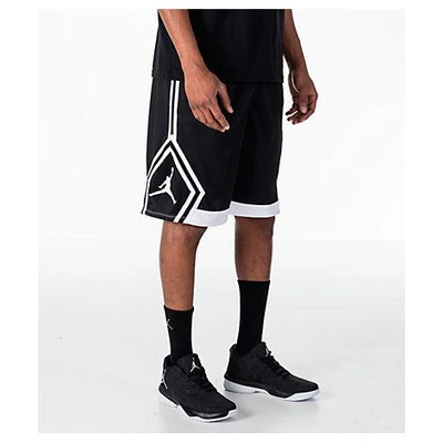 Nike Men's Jordan Rise Diamond Shorts, Black ModeSens
